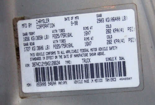 Tire Inflation